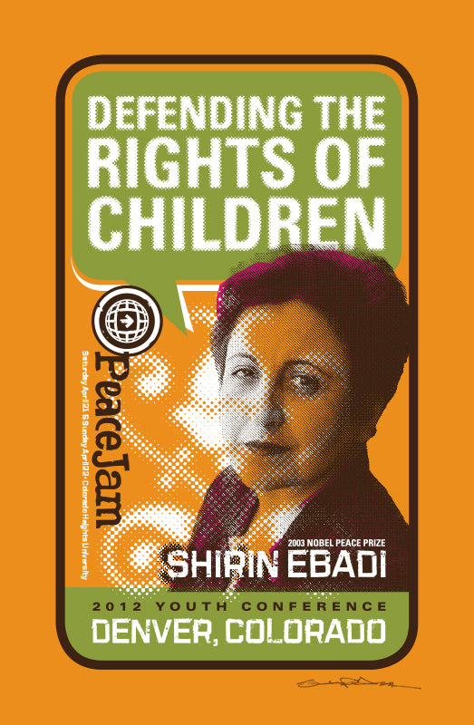 Signed by Shirin Ebadi